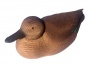 Чучело утки "Чирок-трескунок утка" со съемной головой (полистирол)