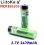 Литий-ионный аккумулятор Liitokala NCR18650B, 3400 мАч