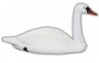 Чучело белого лебедя (активный) 591AV (Sport Plast) 