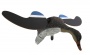 Электромеханическое чучело утки кряквы (самка) машущее крыльями (Россия)