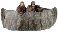 Засидка-укрытие на 2 человека 73x368 см, камуфляж листва Realtree Hardwood