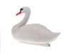 Лебедь белый плавающий с килем размер mini (Китай)