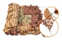 Камуфляжная сетка серии Стандарт 2х5 м желто-коричневая арт.МП2-5